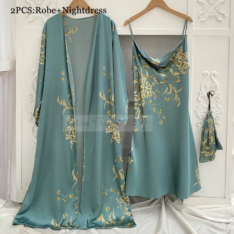 Four Pieces Pajamas Set Nightwolf 2025