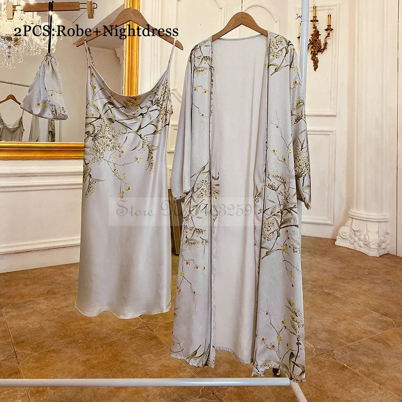 Four Pieces Pajamas Set Nightwolf 2025