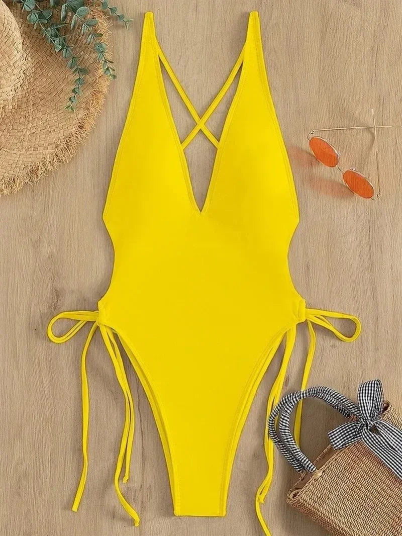 Monokini Piece Swimsuit Women