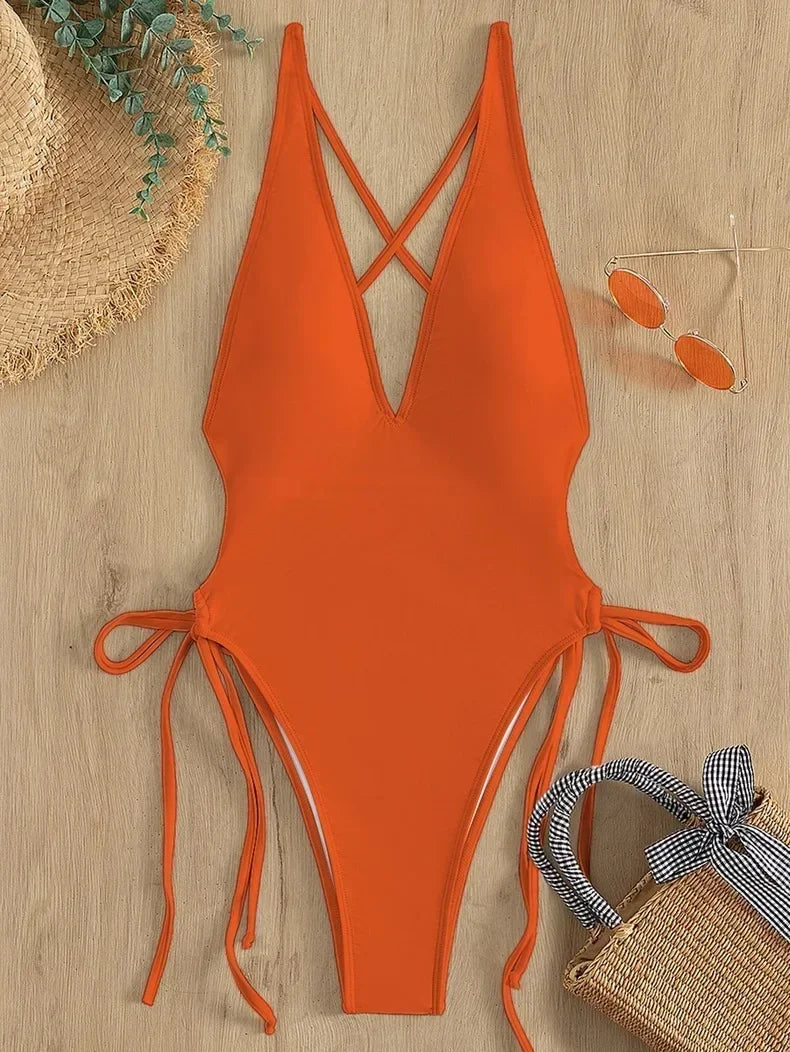Monokini Piece Swimsuit Women