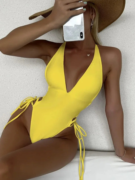 Monokini Piece Swimsuit Women