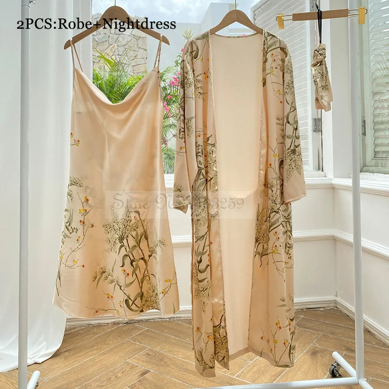 Four Pieces Pajamas Set Nightwolf 2025