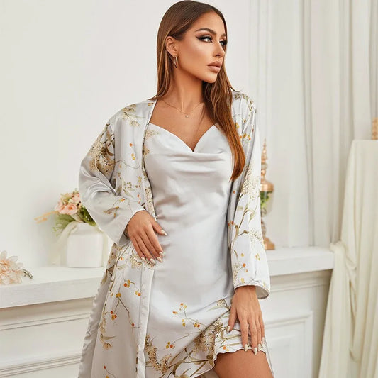 Four Pieces Pajamas Set Nightwolf 2025